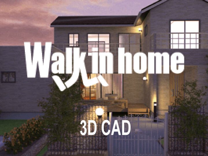3D-CAD walk in home